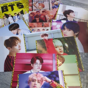 BTS bilder  - 11st BTS bilder från kalendrar. Fraktas platta (aldrig vikta). Köp gärna fler saker för att underlätta frakt så kan jag ge rabatt också :) Rm, Jin, Suga, Jhope, Jimin, V, Jungkook.