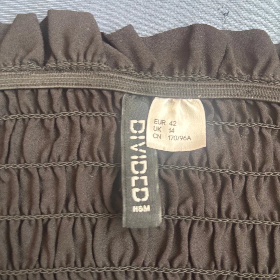 Svart offshoulder blus  - 3