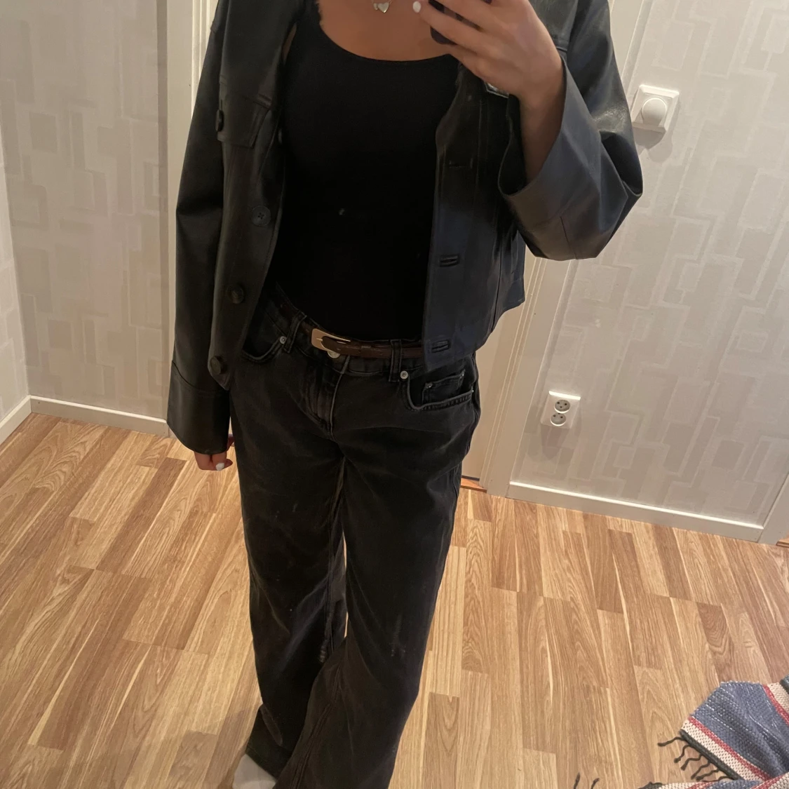 Läderjacka fr Stockholm Studios  - 1