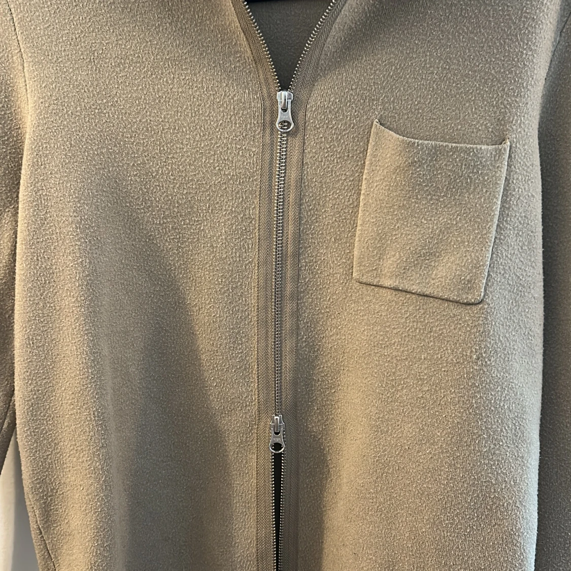 Beige fleecekofta från Samsøe Samsøe - 3