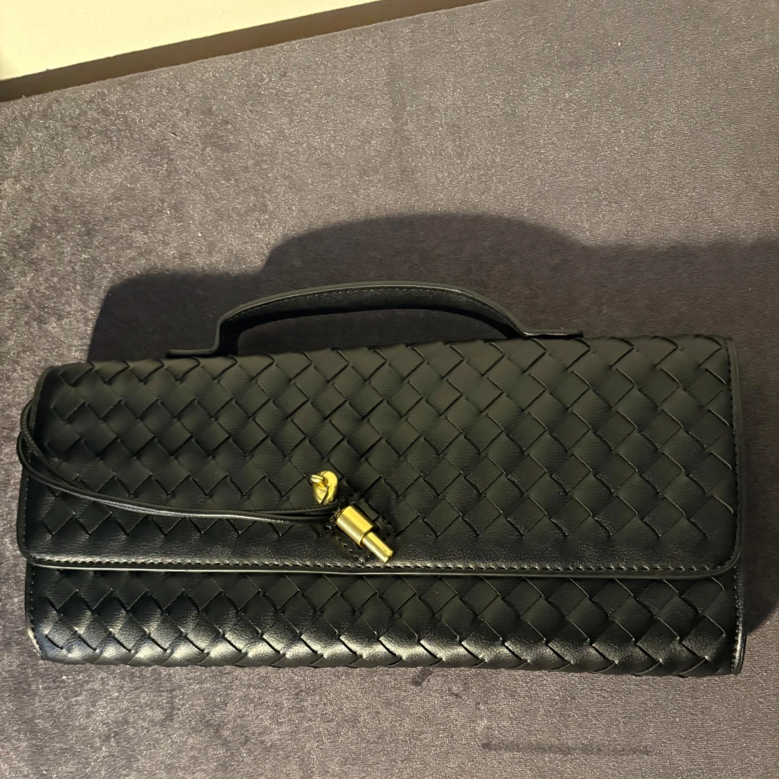 Svart Andiamo Clutch från Bottega Veneta - 1