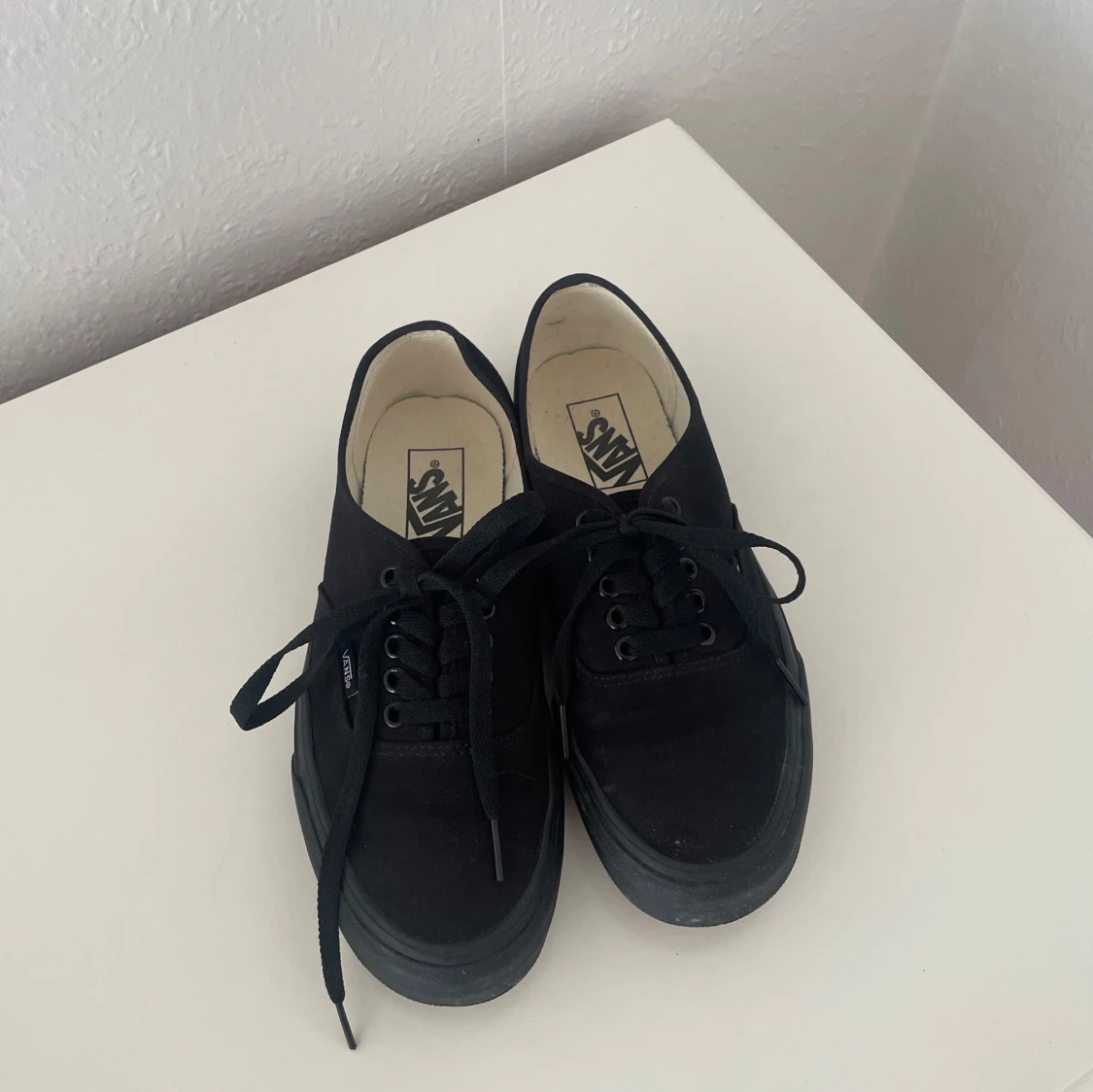 Svarta Vans sneakers