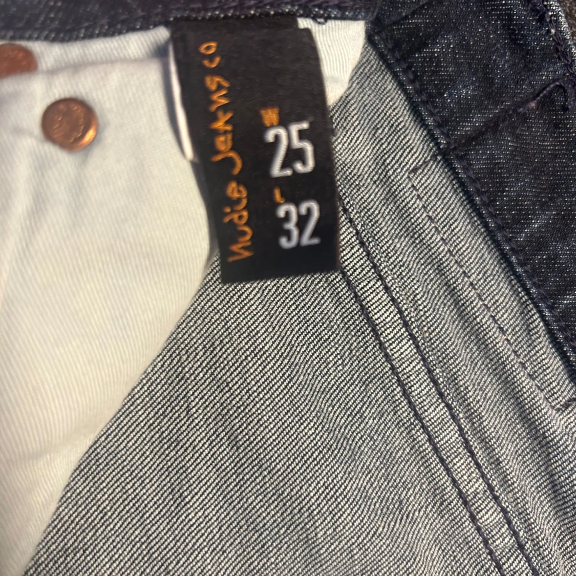 Mörkblå skinny jeans från Nudie Jeans - 3