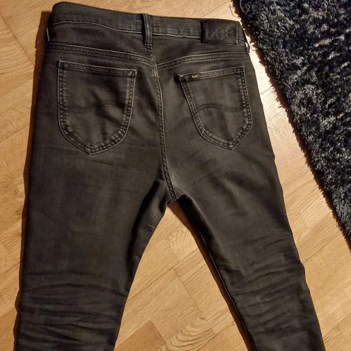 Svarta jeansbyxor från Lee Rider - 1