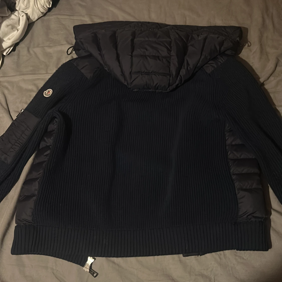 Mörkblå Moncler Cardigan - 1