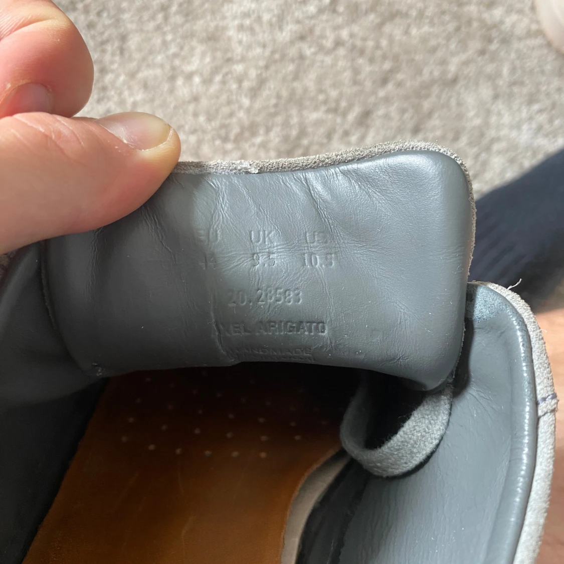 Axel Arigato Clean 90 Grå Suede Sneakers - 4