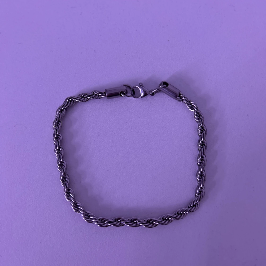 Silverfärgat armband - 1