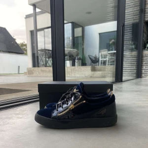 Giuseppe Zanotti - Ett par nästan helt nya Giuseppe zanotti skor som är väldigt snygga och trendiga. Allt og finns med (låda dustbag och taggar)/ kom pm om ni undrar något😁👍🏼dessa passar även 45