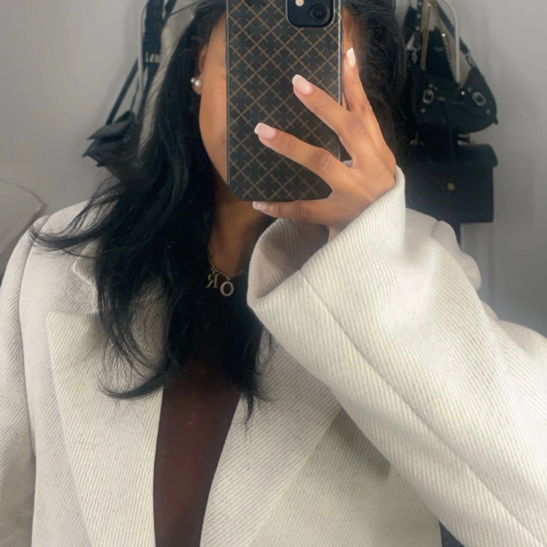 Oanvänd kappa/blazer - 90