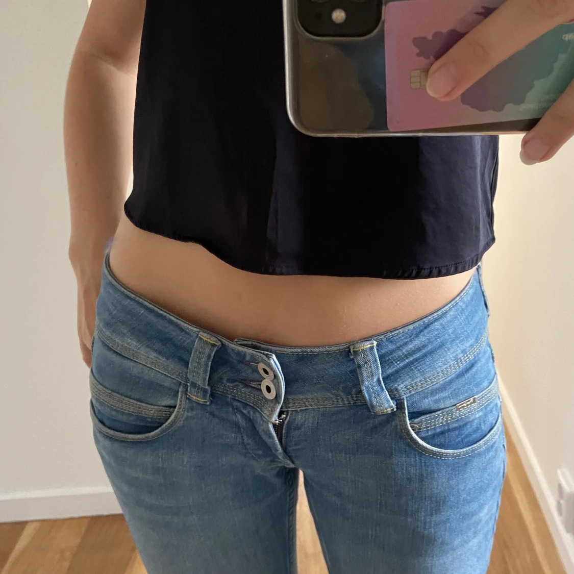 Lågmidjade pepe jeans🫶