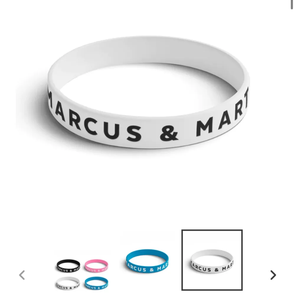 Någon som har Marcus och Martinus armband som skulle vilja sälja❤️❤️helst de vita men spelar ingen roll. Accessoarer.