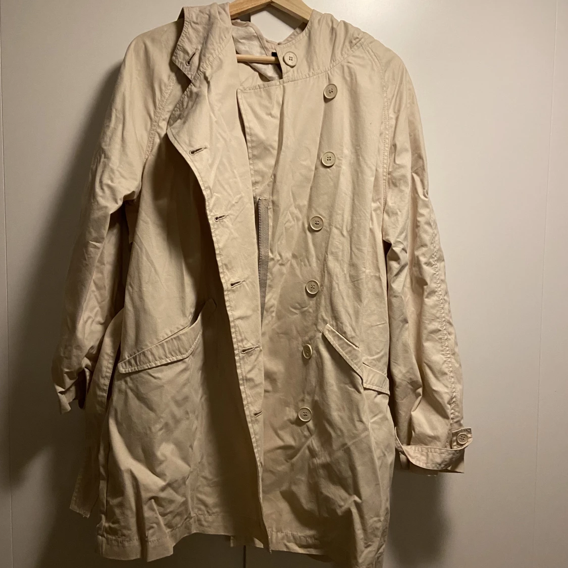 Ofodrad höst/vårkappa.