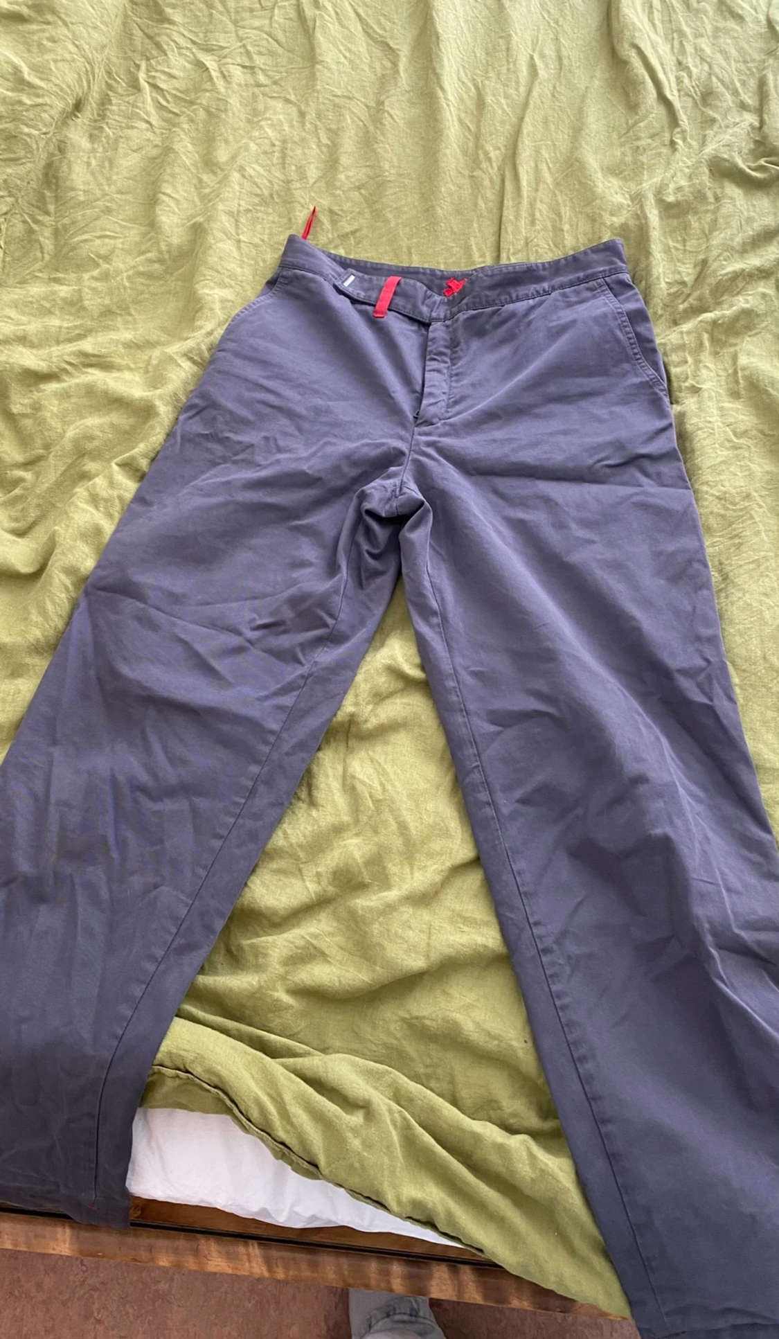 Prada prasselbyxor vintage