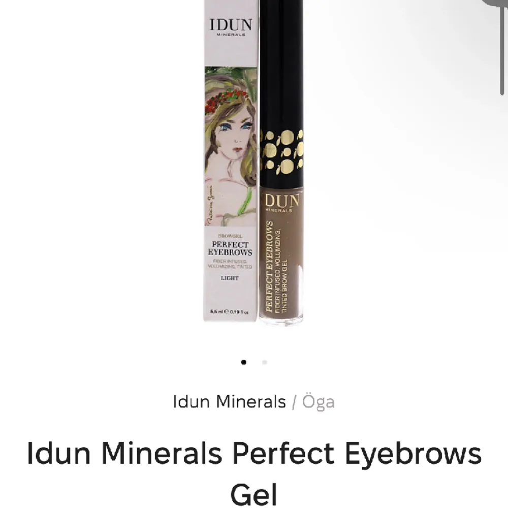 Säljer en Idun Minerals Perfect Eyebrows i färgen Light 301. Slutsåld nästan överallt.  Nypris är 179kr.  . Accessoarer.