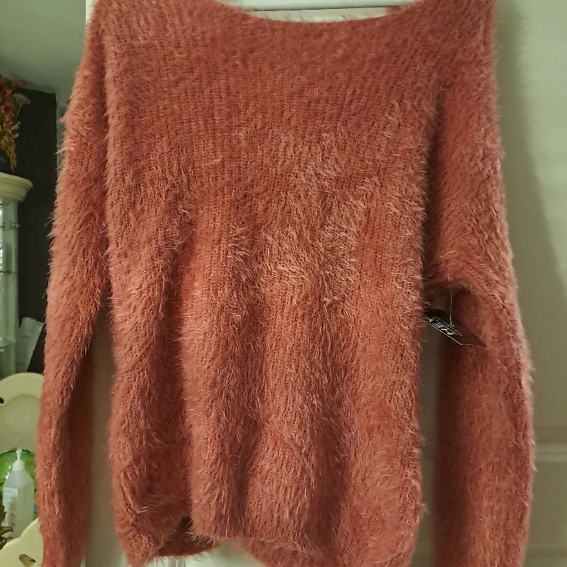 Tröja med öppen rygg