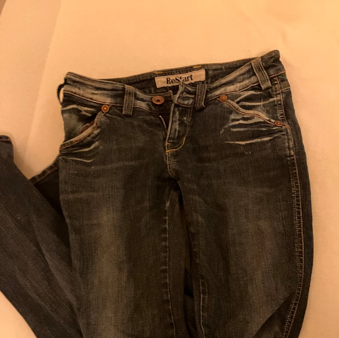Lågmidjade y2k jeans - 91