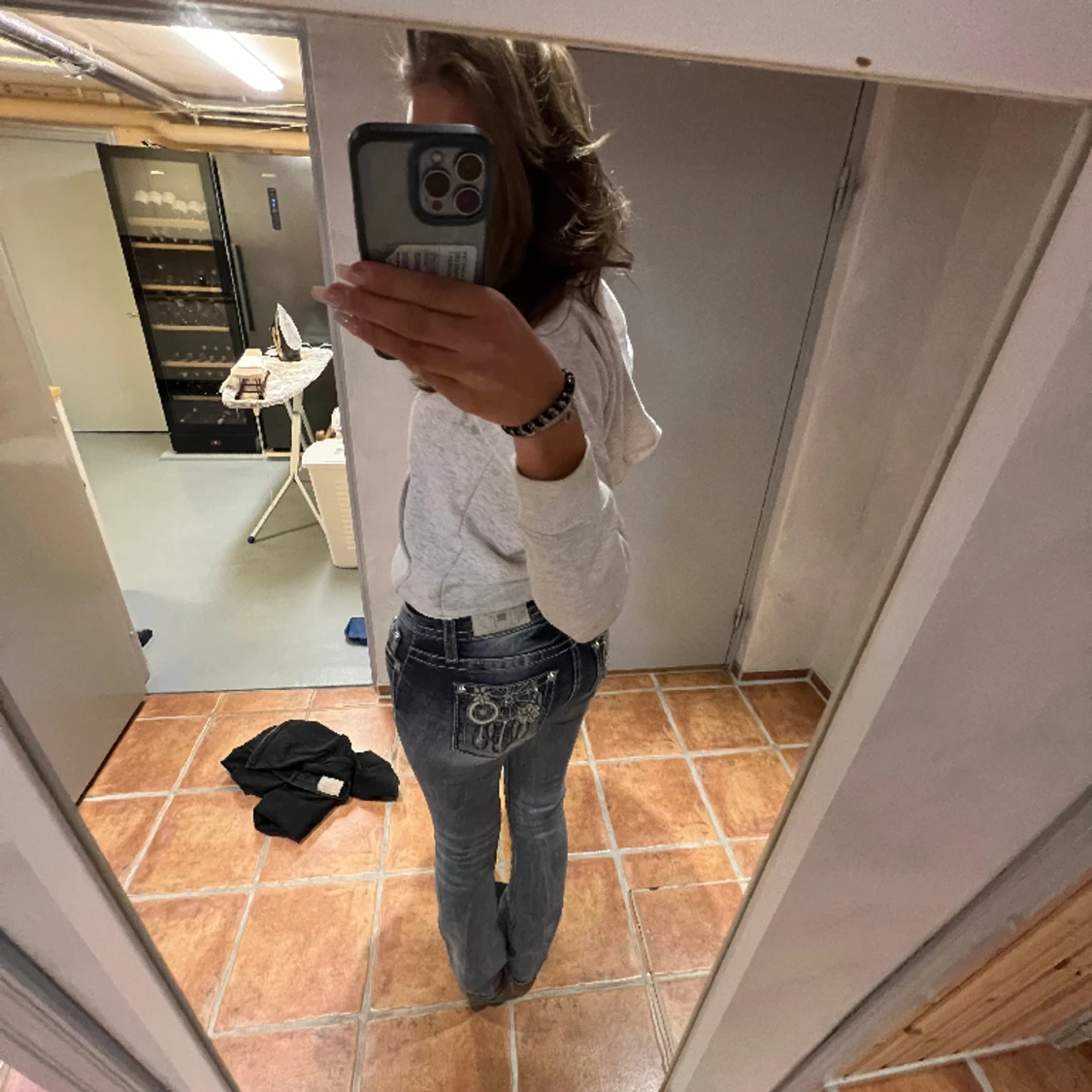 Low wais miss me jeans - 90