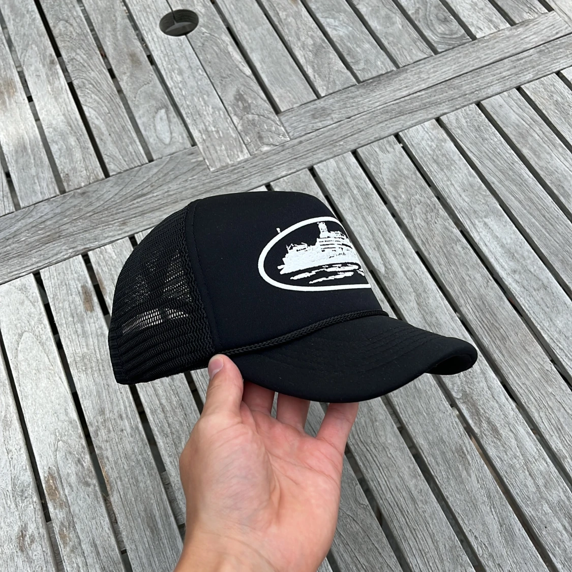 Corteiz keps svart - 90