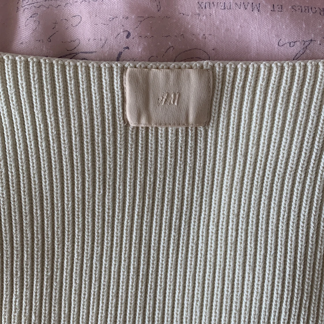 Vit beig tröja 🤍 - 90