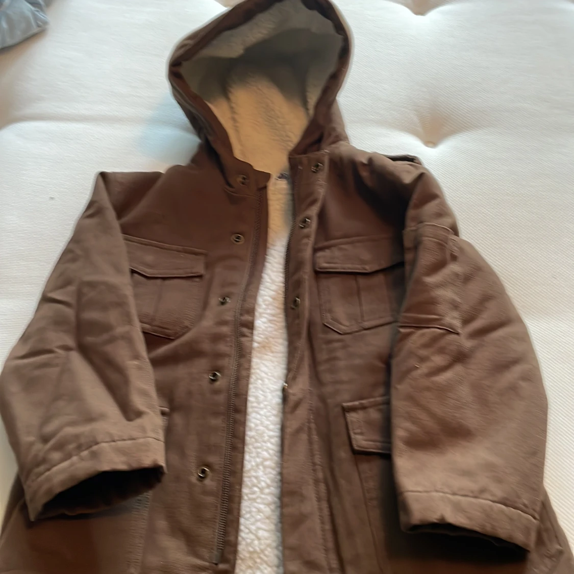 Tjock petit bateau jacka - 90