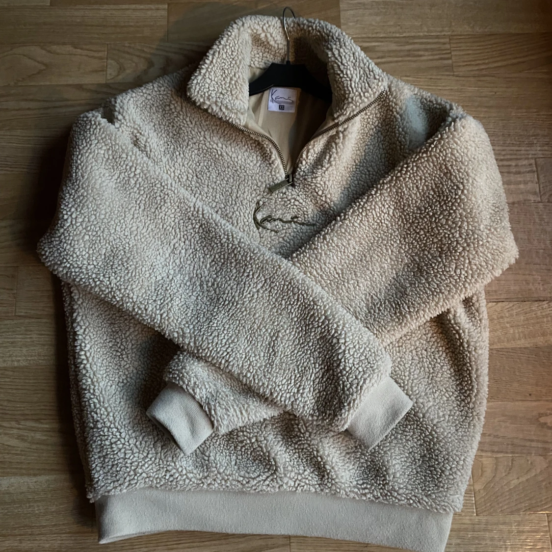 Karl Kani teddy half-zip 