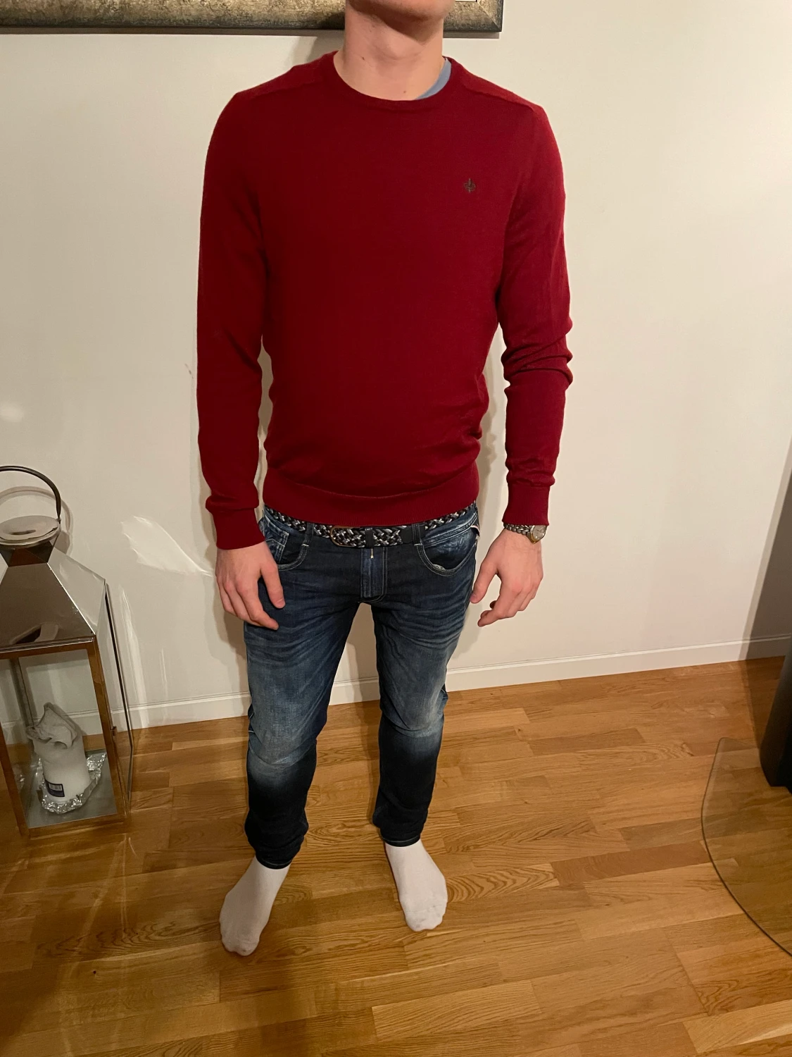 Merino Crew Neck Pullover 