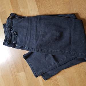 Jättefina mörkgråa jeans från Carin Wester i storlek 40.  Jeansmodellen heter Elle.  Waist: Mid,  Fit: Regular,  Leg: Straight/cropped   Använda några gånger, säljes pgr av att de blivit för stora för mig.  Lägger ut bilder från åhlens sida och färgen där