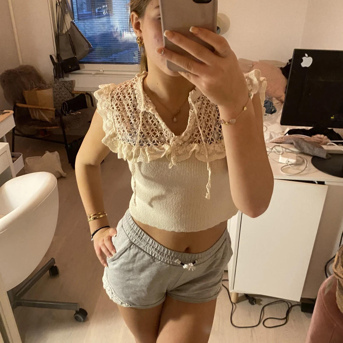 Stickad zara tröja - 91