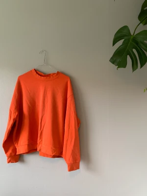 Långärmad tröja Weekday - Orange tjocktröja från Weekday