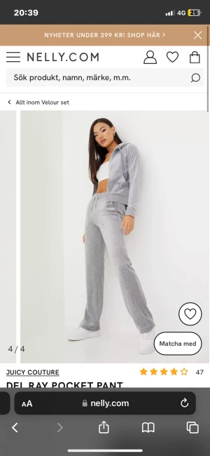 Juicy couture  - Säljer mitt nya juicy couture då det är i fel storlek, köpte det 29 juni och det är helt oanvänt vill kunna köpa nu i annan färg därför säljer jag🥰 Skulle även kunna tänka mig o byta för en annan färg 