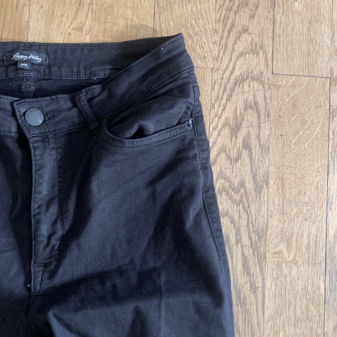 Svarta bootcutjeans - 90