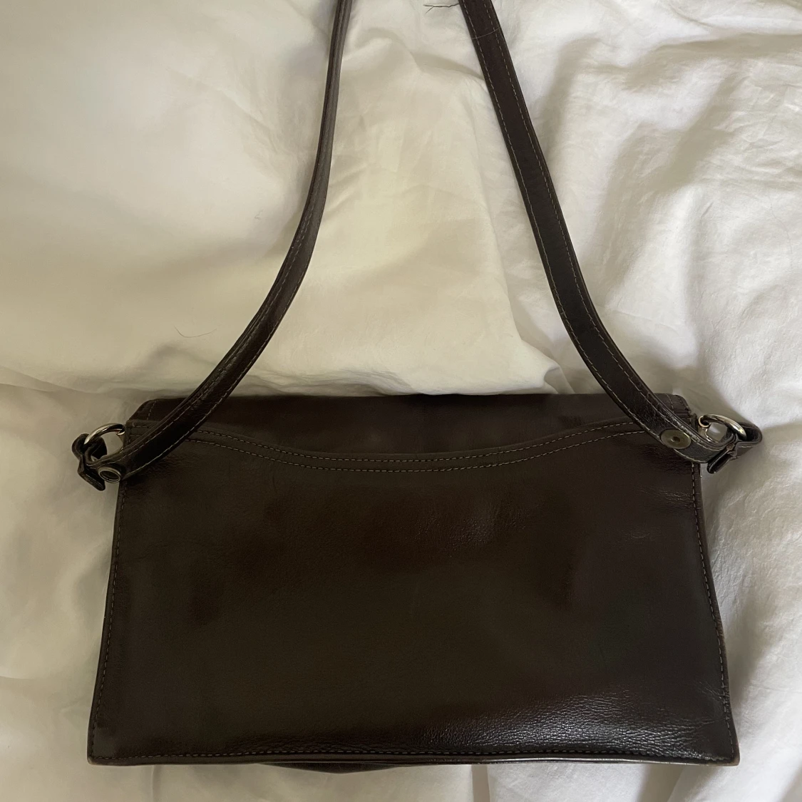 Brun vintage väska  - 90