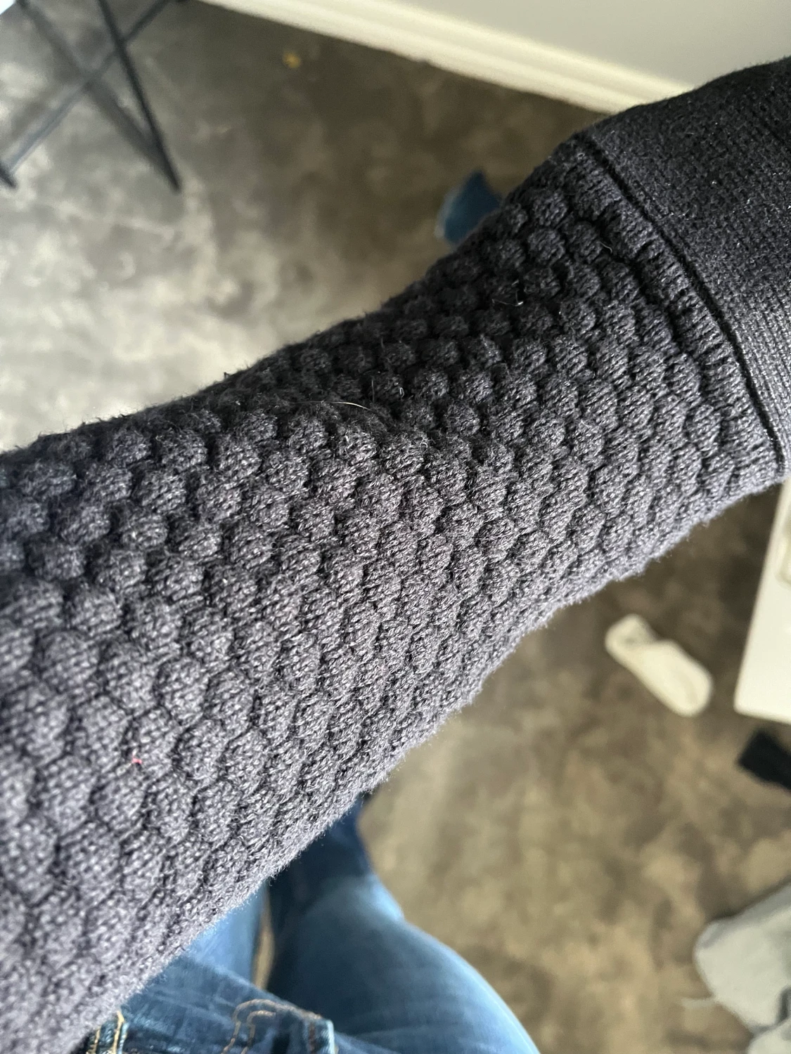 Fin stickad kofta - 91