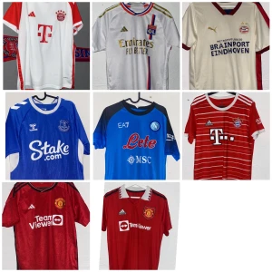 Fotbolls Tröjor  - Säljer nu dessa tröjor kom pm för namn o nummer på ryggen 