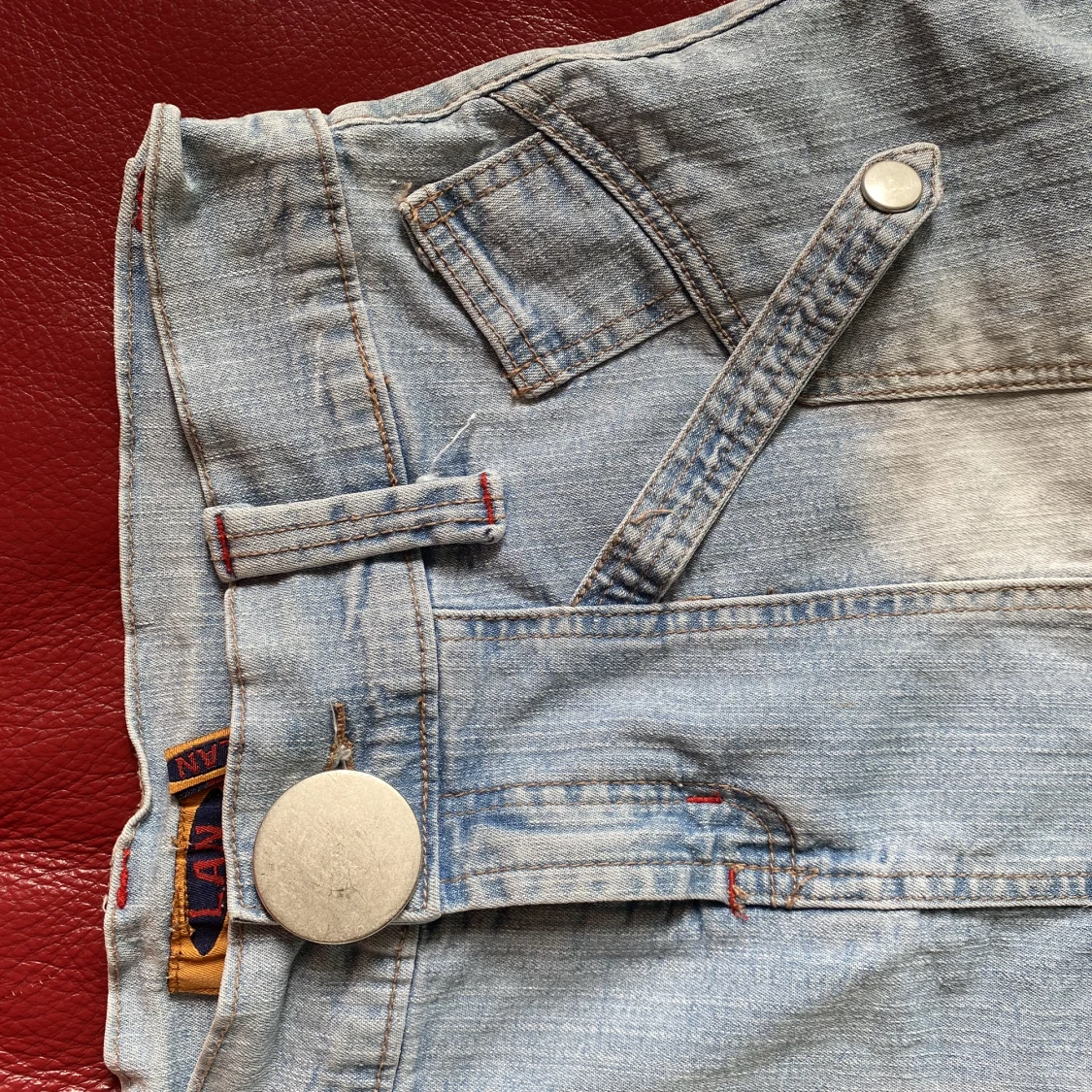 Jeanskjol med detaljer - 91