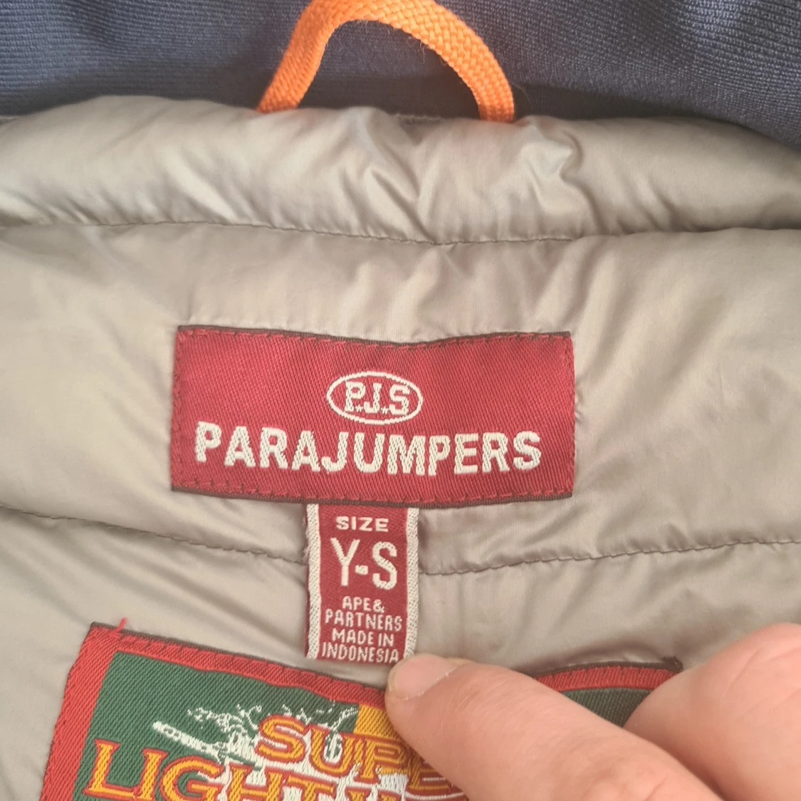 Parajumper lättviktsjacka Y/S - 91