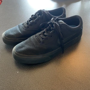 Nike SB - Sparsamt använda. Storlek 42. Funkar perfekt som skateskor! Liten spricka i tyget på utsidan av ena skona och insidan på den andra (se bild).  Ny pris 750  