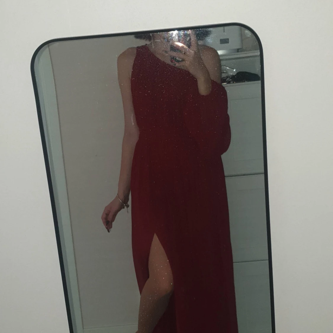 Röd balklänning  - 90