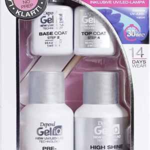 Nagelgrejer  - Depend iq säljes använd 4-5 gånger men mycket kvar. borttagningsmedel och två färger köpta separata från kittet följer med köpt för ungefär 600kr kan vara billigare vid snabb och smidig  affär 