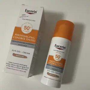 Tinted solkräm Medium SPF 50+ Eucerin 50 ml