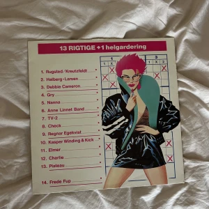 Vinylskiva  - 13 hits från Danmark 80-talet🪩💃🏽 (Köp 5 stycken vinylskivor för 100kr!)