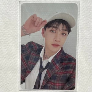 Stray Kids Christmas EveL pre order Bang Chan photocard  - den är som ny, inga defekter