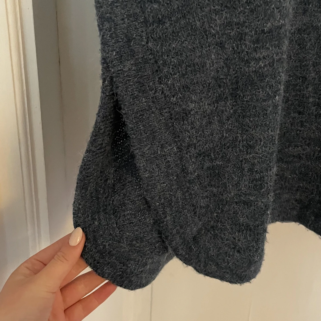 Stickad t-shirt  - 90