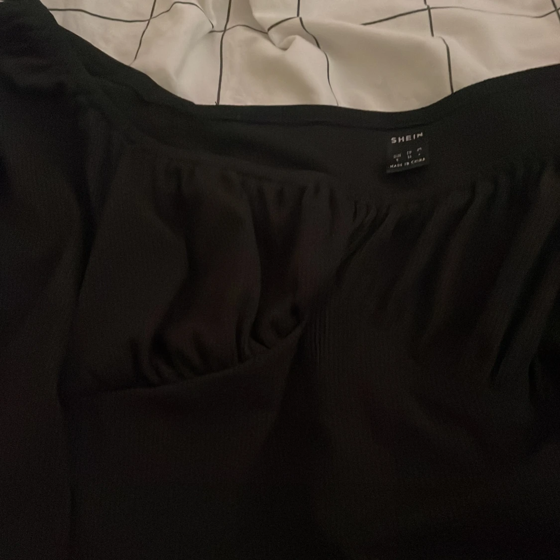 Svart lång armad tröja - 90