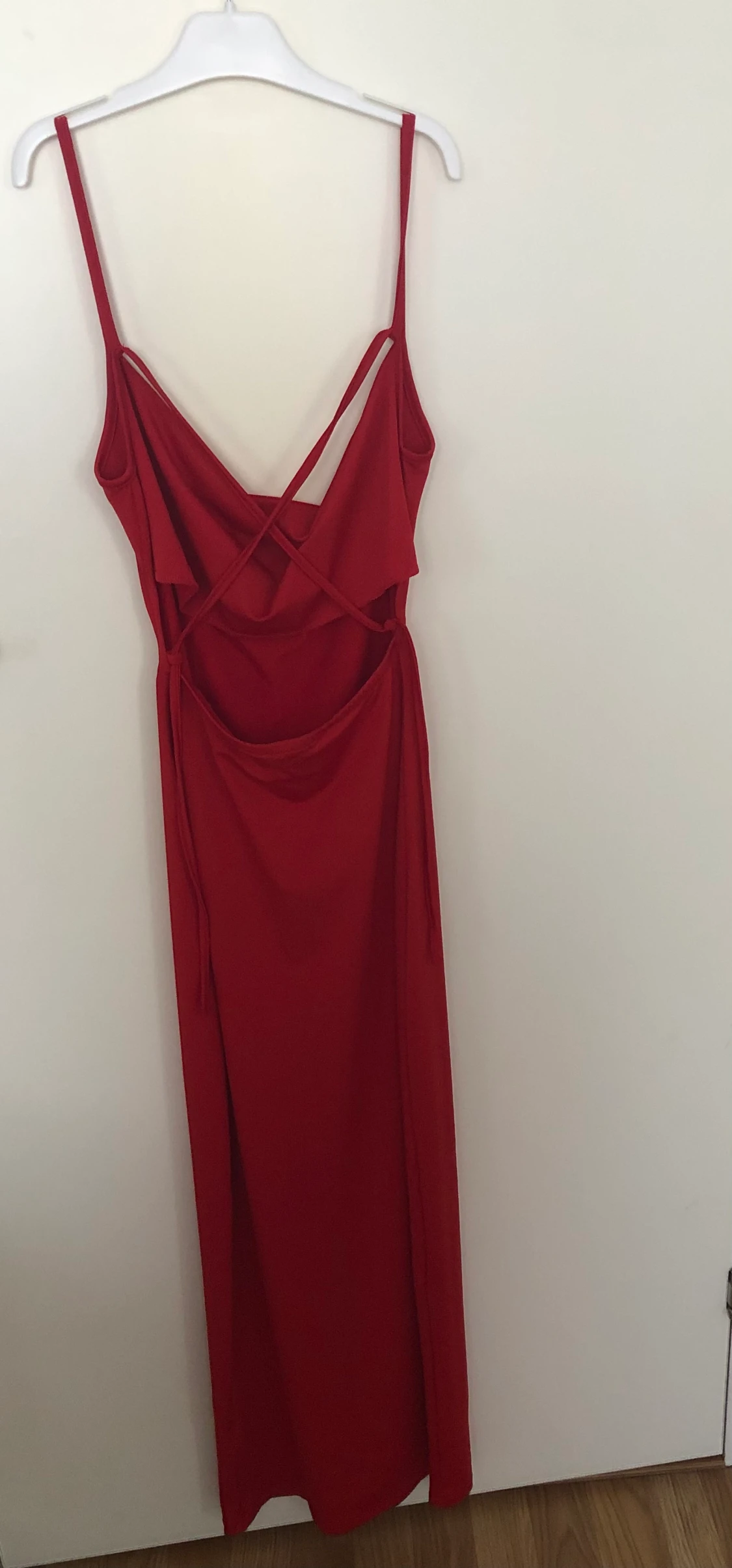 Röd klänning  - 90