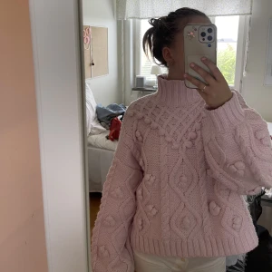 Zara stickad rosa - Så söt stickad tröja från zara i storlek M
