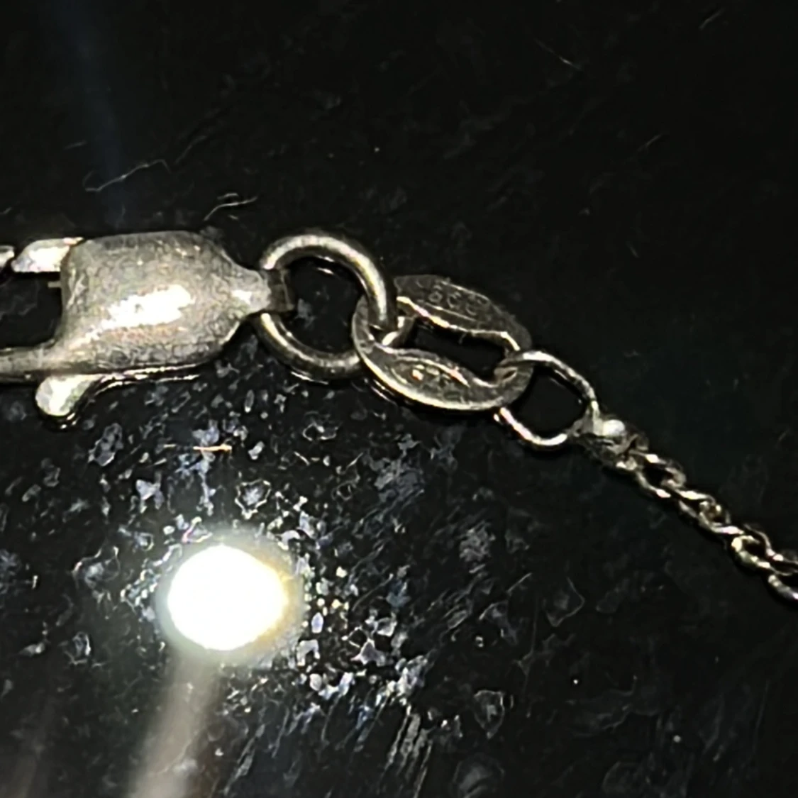 Silver halsband  - 91