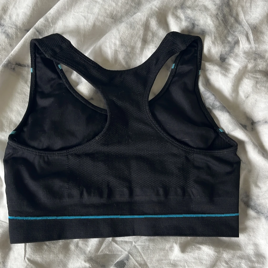 Svarta blå sport bh - 90