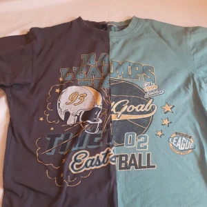 En divided tröja - Grön och svart fotbolls tröja från divided