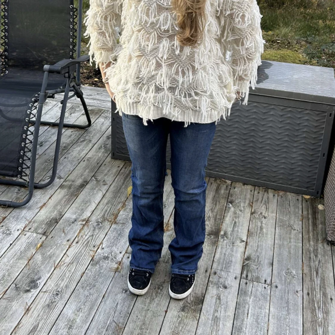 Bootcut / straight jeans - 90